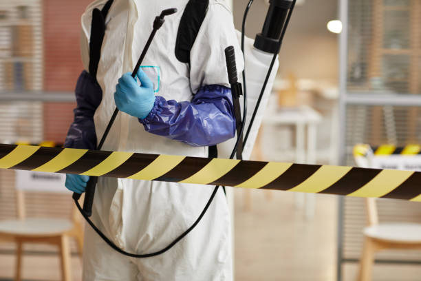 Professional Blood Cleanup technician working in Scranton, AR